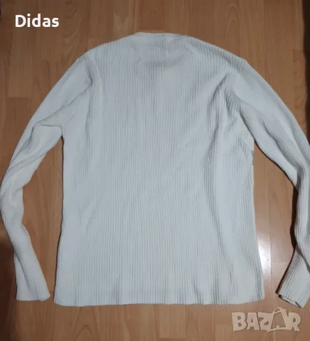 New Yorker - мъжки бял пуловер, снимка 3 - Пуловери - 48509304