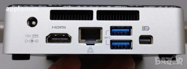 Intel NUC6i3SYH NUC Мини компютър i3-6100U 8GB RAM 256GB SSD Windows 10 Pro, снимка 2 - Работни компютри - 53342651