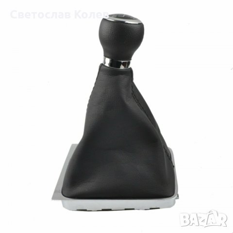 Топка скоростен лост с маншон кожена 6 скорости за VW Volkswagen Passat/Пасат B6 (2005-2011), снимка 4 - Аксесоари и консумативи - 30848068