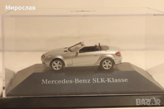 HERPA H0 1/87 MERCEDES BENZ SLK МОДЕЛ КОЛИЧКА, снимка 3 - Колекции - 54030777