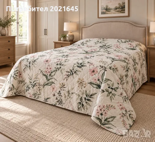 Шалте 220/240см, снимка 6 - Покривки за легло - 56513435
