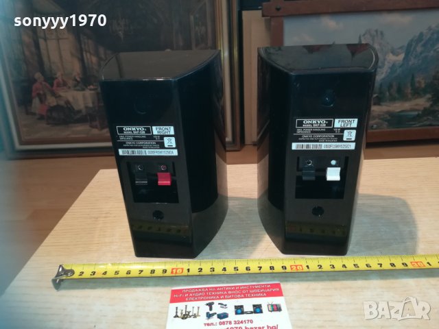 продадени!!!ПОРЪЧАНИ-onkyo front speaker 2бр 17х11х10см 1203210921, снимка 6 - Тонколони - 32129730