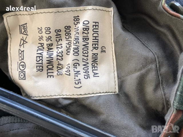 Продавам камуфлаж от Бундесфера - голям размер, снимка 4 - Екипировка - 52219648