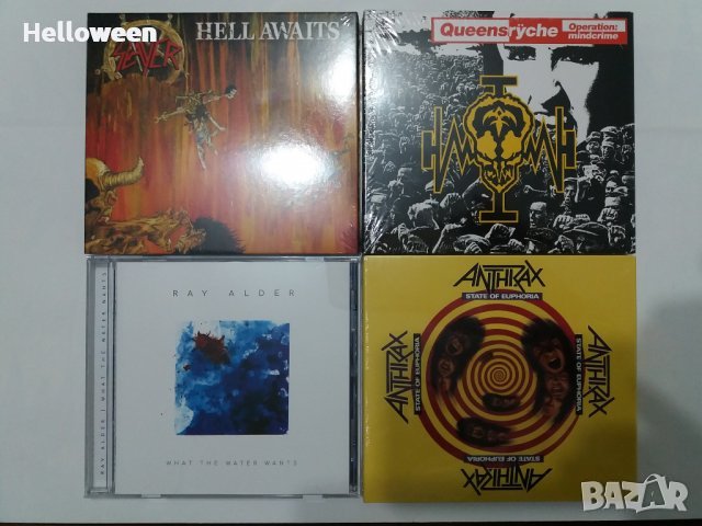 Helloween,Manowar,Metallica,Pantera,Death оригинални, снимка 7 - CD дискове - 40050342