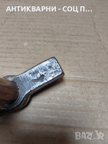 Соц Стар Каменоделски Чук 0.650кг. НОМЕР 1737., снимка 8 - Антикварни и старинни предмети - 53951657