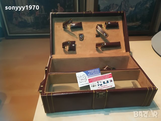 vertini-italy-висококачествен кожен куфар-35х21х13см, снимка 3 - Колекции - 29215759