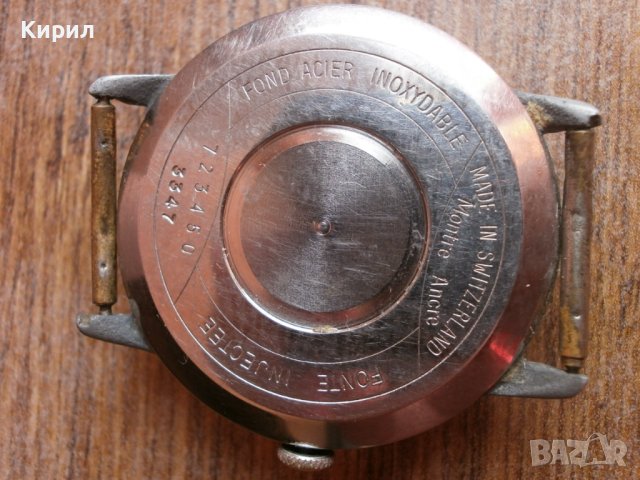 Ретро Швейцарски часовник Omikron от края на 60те години, снимка 2 - Мъжки - 44412890