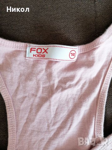 Детски потник за момиче, снимка 2 - Детски тениски и потници - 36966359