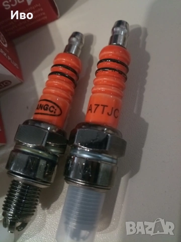 Нови 4бр.триполюсни горивни свещи за мотоциклет, снимка 7 - Части - 53244853