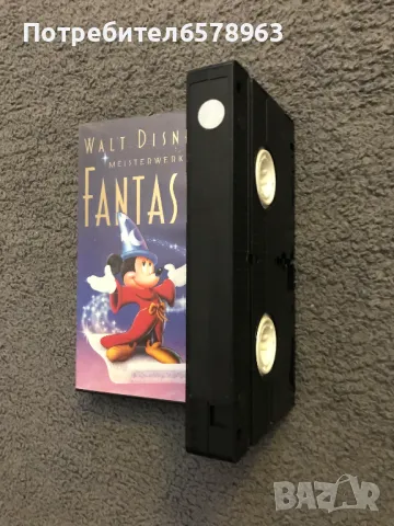 Видеокасета на Disney '' FANTASIA '' VHS, снимка 8 - Анимации - 49176470