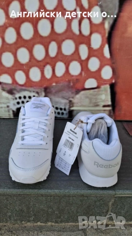 Авглийски детски маратонки естествена кожа-Reebok, снимка 8 - Детски маратонки - 52813912