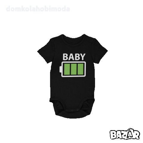 Комплект тениски Мама, Татко и аз Battery, снимка 4 - Тениски - 31619194