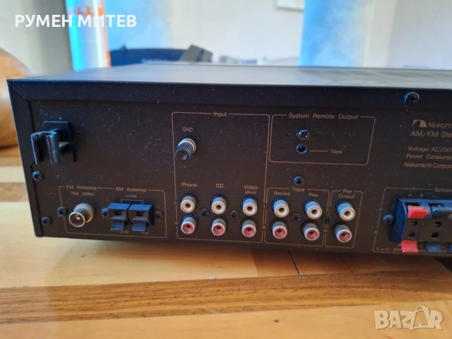 Усилвател Nakamichi RE 3, снимка 5 - Ресийвъри, усилватели, смесителни пултове - 51093148