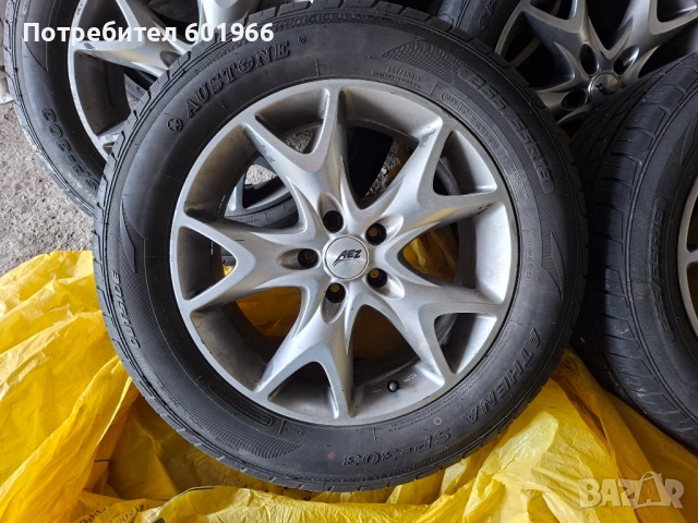 Летни гуми с джанти на един сезон 255 55 18, снимка 4 - Гуми и джанти - 54078409