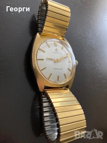 Истинска швейцарска Certina , снимка 4 - Мъжки - 53369886
