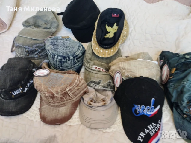 Мъжки есенни шапки,-внос Германия  70% тамаление, снимка 2 - Спортни дрехи, екипи - 50722512