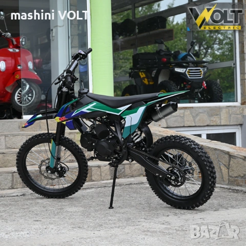 Кросов мотор 125cc, 125 кубика, 4-тактов, 19” предна, 16” задна, снимка 10 - Мотоциклети и мототехника - 53996317