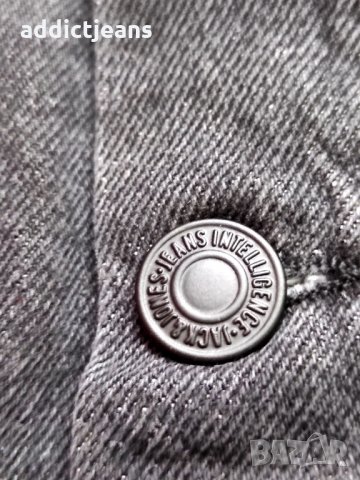 Мъжко дънково яке Jack&Jones размер L, снимка 7 - Якета - 34007567