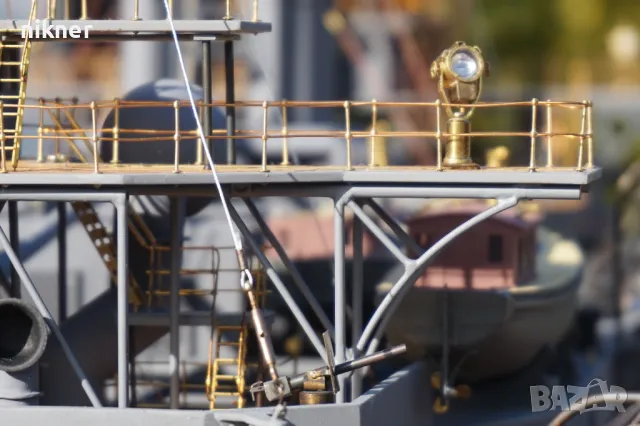 Нов модел на британския кораб клас Majestic HMS Hannibal, снимка 12 - Други ценни предмети - 50312435