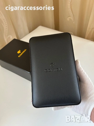 Cohiba преносим хумидор за 4 пури – кедрова вътрешност, снимка 4 - Табакери - 54310792