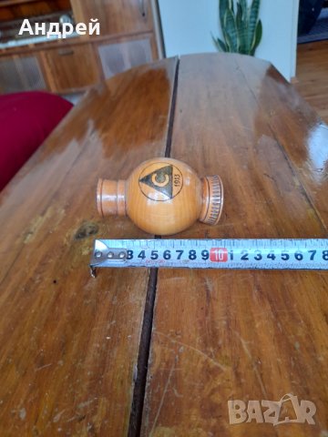 Стара дървена ваза Славия, снимка 7 - Други ценни предмети - 34197051