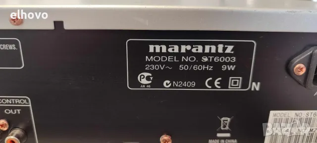 Стерео тунер Marantz ST6003, снимка 10 - Ресийвъри, усилватели, смесителни пултове - 48303251