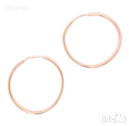 Златни обеци 1,68гр. 14кр. проба:585 модел:37040-1, снимка 2 - Обеци - 53349999