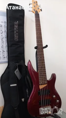 Palmer Vb-05 5 String Electric Bass Guitar