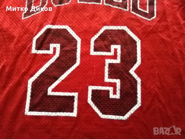 Michael Jordan Chicago Bulls №23 баскетболна тениска винтидж размер М, снимка 6 - Баскетбол - 29113458