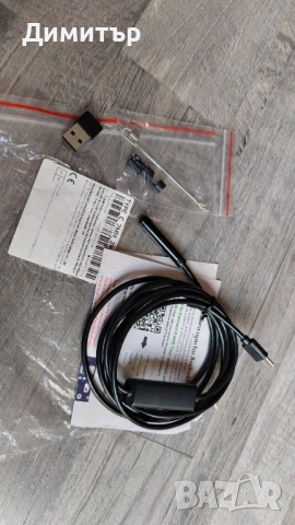 Ендоскопска камера IP67, инспекционна, дължина 2м, Android USB-C, снимка 5 - Камери - 53085925