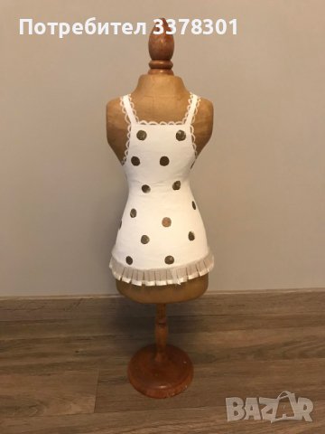 Декоративна винтидж кукла, снимка 4 - Антикварни и старинни предмети - 36660077