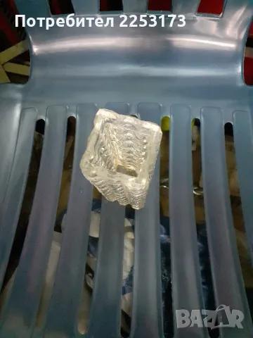 Соц.стъклена ваза