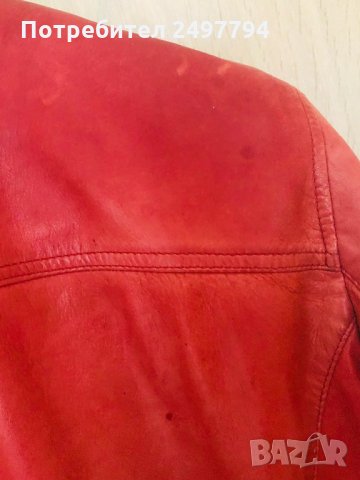 Кожено яке Massimo Dutti, снимка 7 - Якета - 29081144