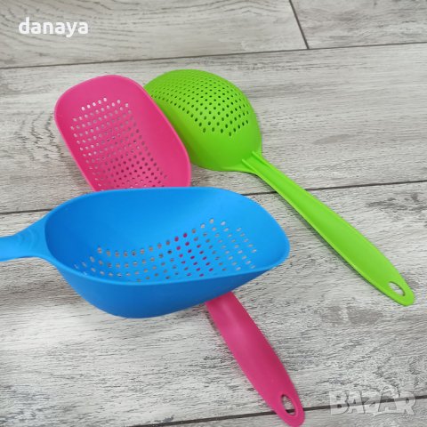 3471 Пластмасова решетъчна лъжица гевгир, снимка 4 - Аксесоари за кухня - 39540214