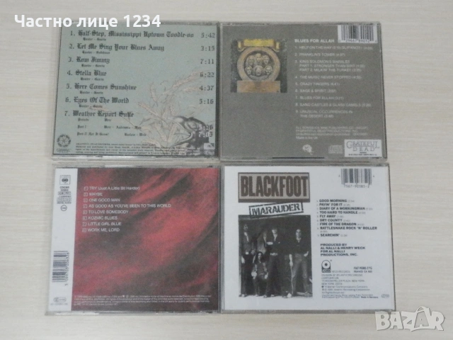 Grateful Dead - 1973, 1975 / Janis Joplin - 1969/ Blackfoot - 1982, снимка 2 - CD дискове - 51139157