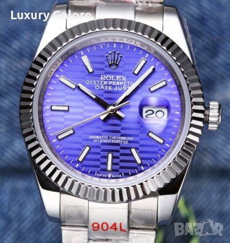 Мъжки часовник Rolex Oyster Perpetual Datejust с автоматичен механизъм, снимка 1 - Луксозни - 36999279