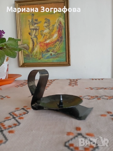 Колекционерски предмети 30 бр., - Стара везна, бакър и свещници, Табакери, Английска запалка, Лула  , снимка 7 - Колекции - 37129487