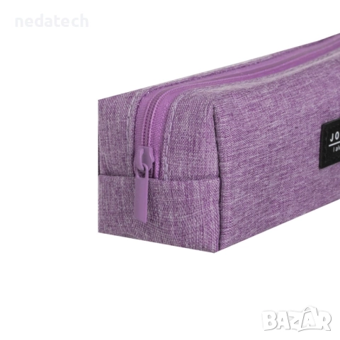 Несесер за училище, Лилав, 20x5x6см,, снимка 2 - Ученически пособия, канцеларски материали - 51733701
