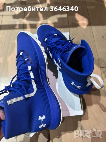 Under Armour Curry 5 "Royal" размер 47,5, снимка 5 - Спортни обувки - 53260964