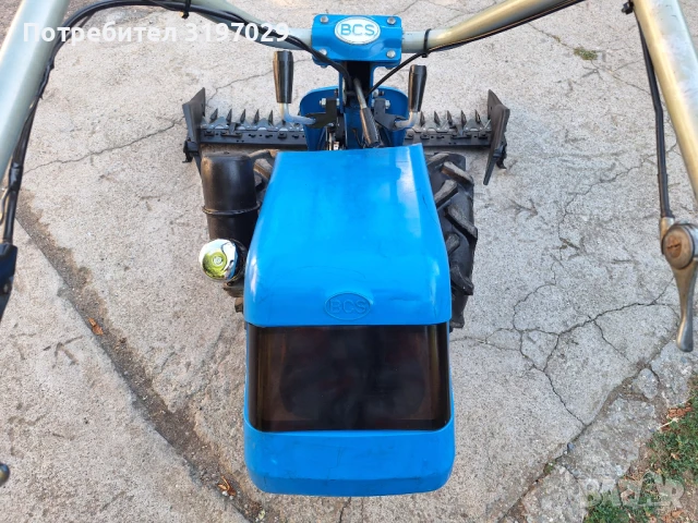 Палцова косачка BCS 730 10к.с.АСМЕ двуколка 115см косилен апарат, снимка 8 - Градинска техника - 50586078