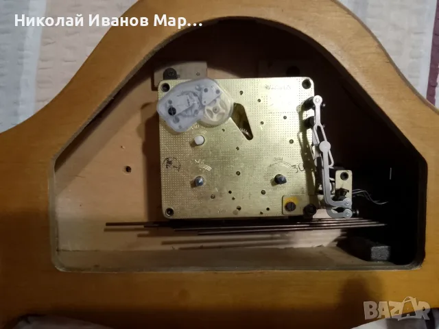 Часовник Vesna механичен, снимка 4 - Антикварни и старинни предмети - 55811309