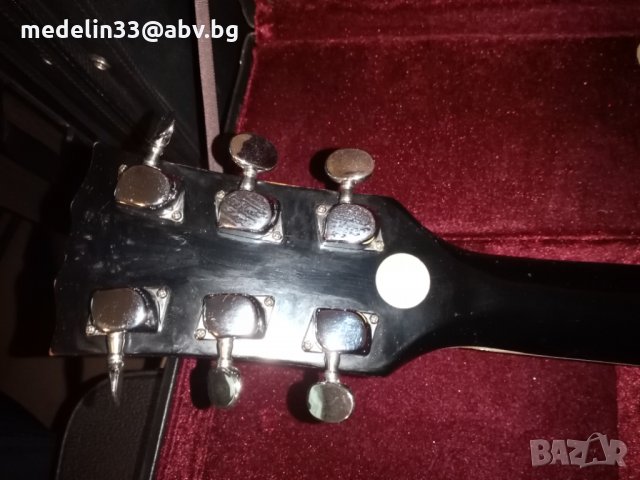 BELAMY Les Paul Black Beauty 1969 Japan DiMarzio pickups original, снимка 7 - Китари - 31799397