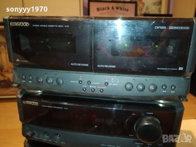 KENWOOD AMPLIFIER/CD/TUNER/REVERSE DECK X 2 3009211923, снимка 8 - Ресийвъри, усилватели, смесителни пултове - 34308283