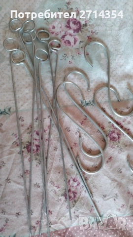 Метални шишове и куки, снимка 3 - Други стоки за дома - 51607378