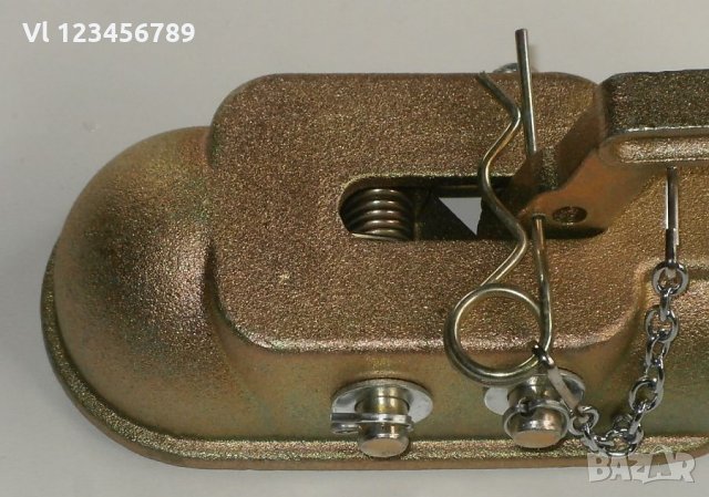 Ключалка (лапа) за теглене на ремарке, жабка , 2 вида /тръба и правоъгълна/, снимка 4 - Ремаркета - 29177704