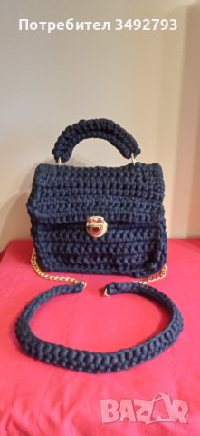 Дамски плетени чанти, снимка 5 - Чанти - 40825171