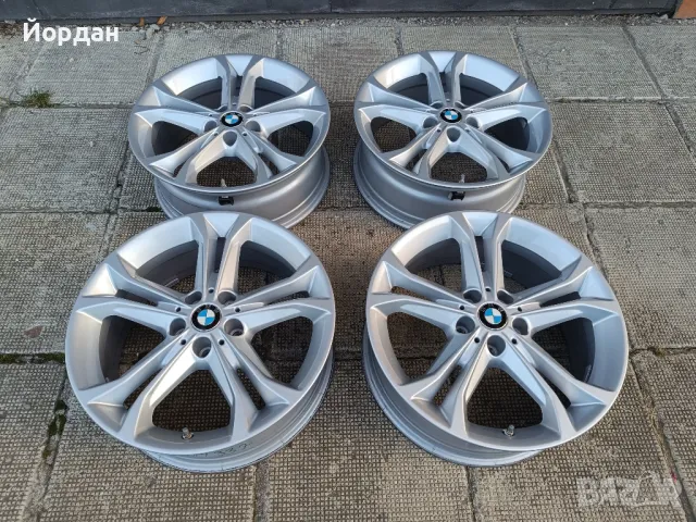 Оригинални джанти 18 ' цола 5x112 БМВ/ BMW Х3 Х4 G01 G02 + сензори, снимка 4 - Гуми и джанти - 48383746