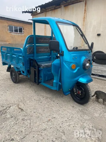 Електрически Товарни Триколки с Покрив , снимка 6 - Мотоциклети и мототехника - 48176897