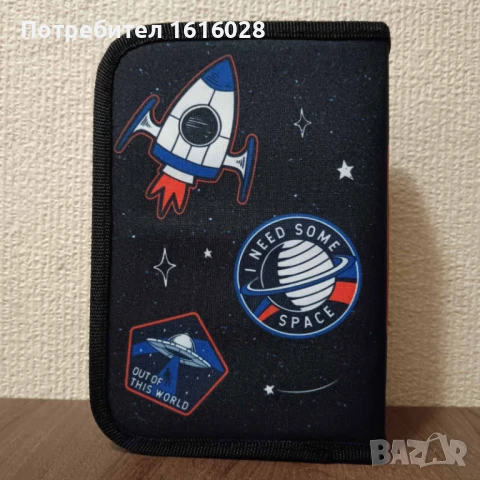 Ученически несесер с консумативи в него - Косммическо пространство., снимка 11 - Ученически пособия, канцеларски материали - 50900208