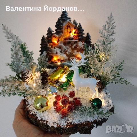 коледни декорации светещи , снимка 4 - Коледни подаръци - 52745738